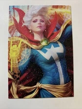 Clea Sorceress Doctor Strange Goddess Anime Doujin Sketch Art Card Girl Waifu