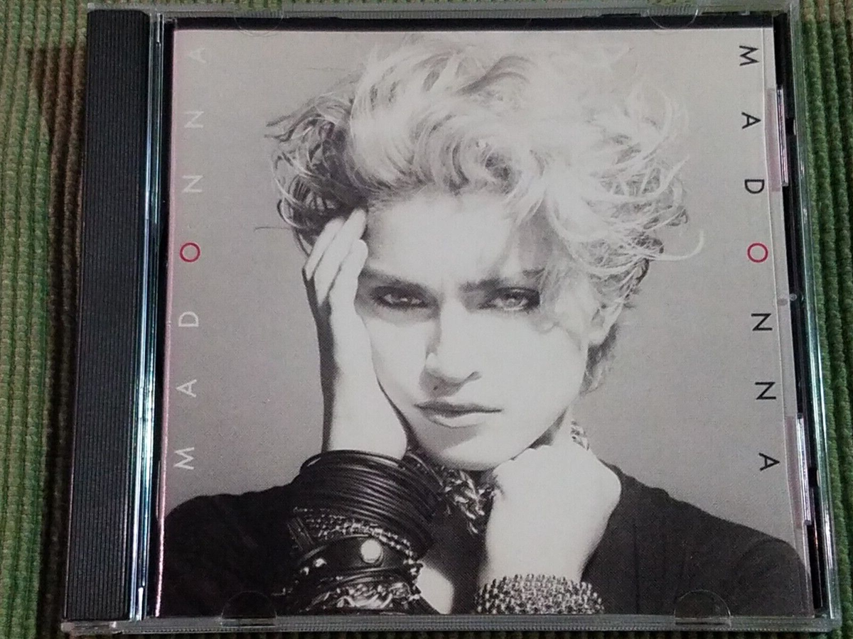 MADONNA SELF TITLED 8 TRACK CD w/HOLIDAY LUCKY STAR BORDERLINE