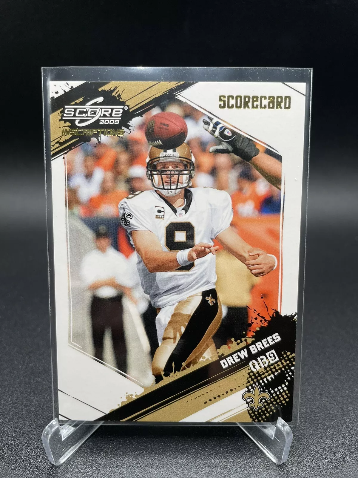 Drew Brees trading card