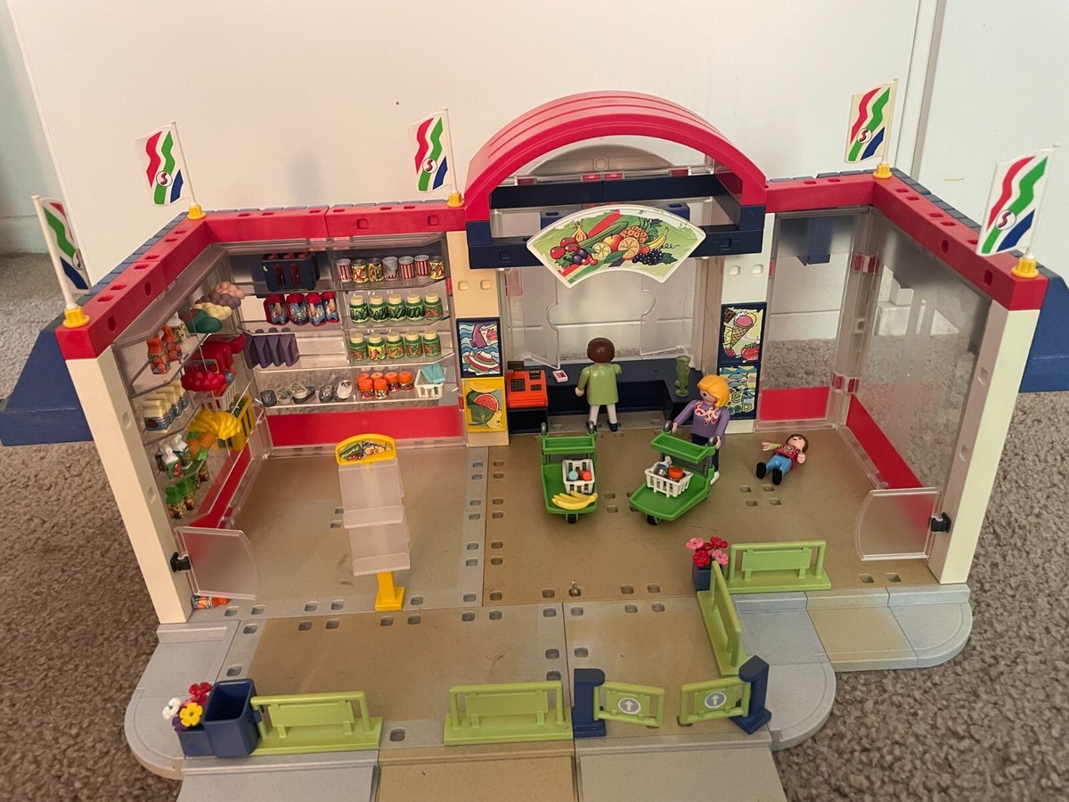 Playmobil 3200 Supermarket Grocery Store Play Set | eBay