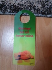 Türschild Türanhänger -neuwertig-