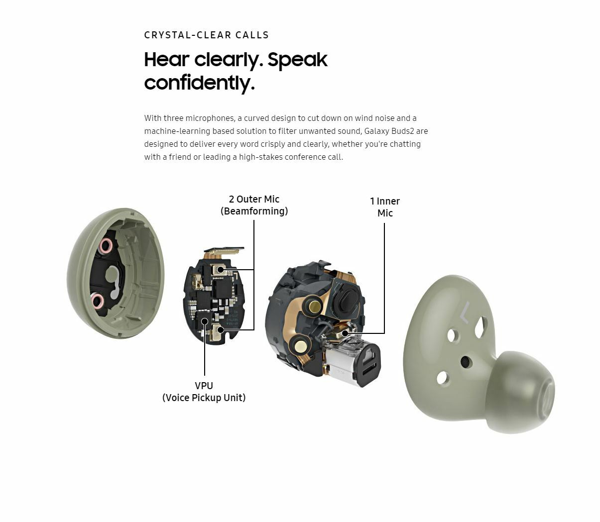 Samsung Galaxy Buds2 Bluetooth SMR177 AKG True Wireless Earbuds