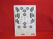 1/72 Superscale 72-744 Decal P-47N 19th, FS Honolulu Tina/Moki, Lovely Leo 1-01