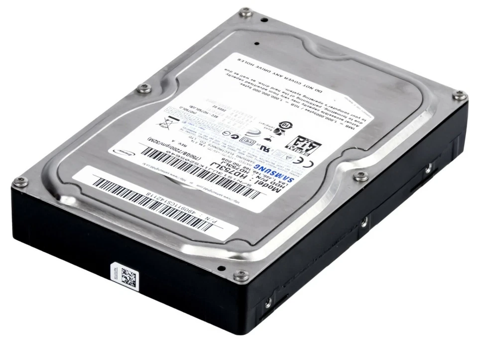 Hard Drive Samsung 750GB SpinPoint F1 HD753LJ 32MB 7200RPM SATA II 3.5'' - Image 2 of 3
