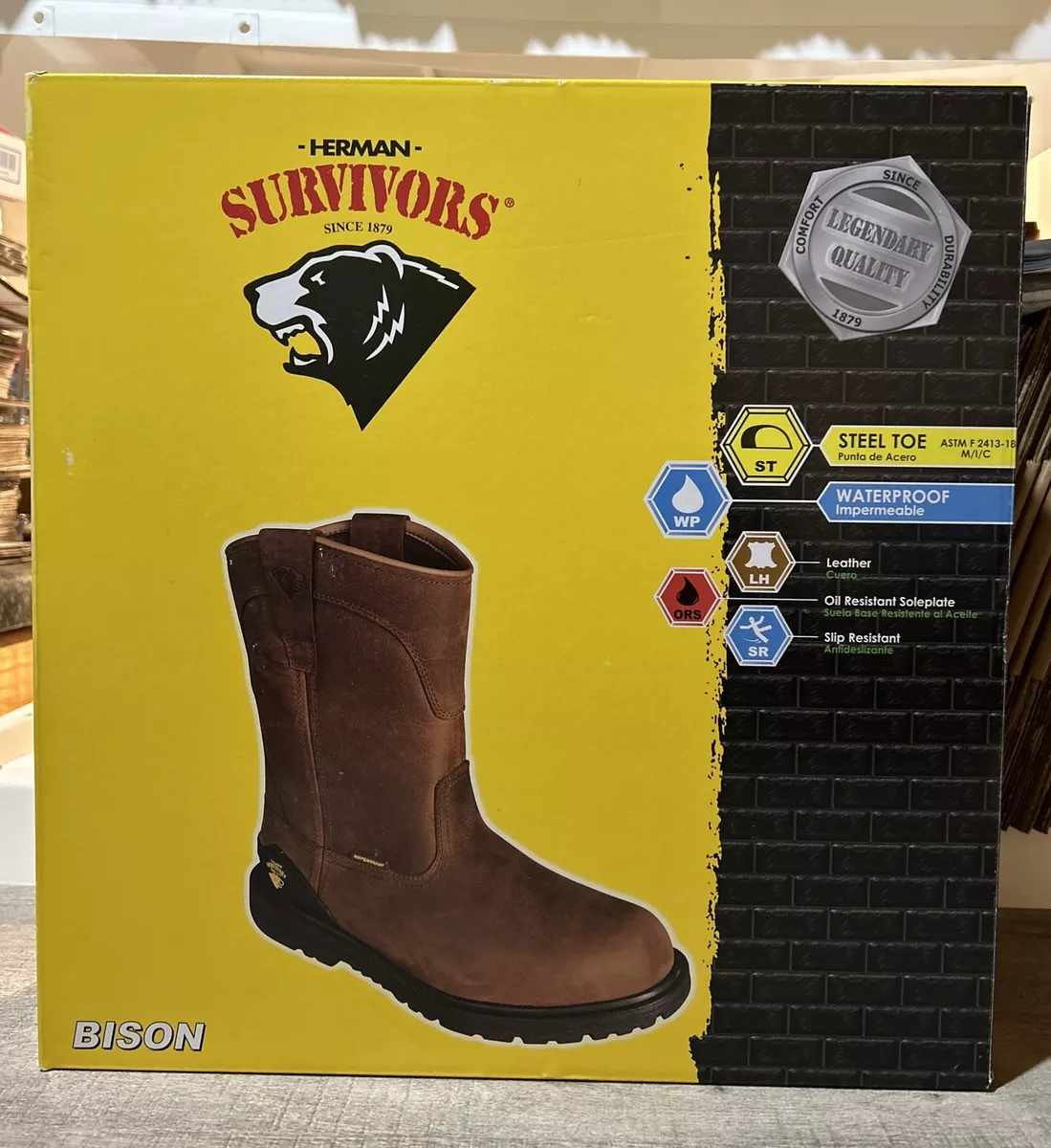 Herman survivor bison boot reviews sale