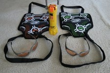 2 Nerf Dart Tag Vest, 2 Nerf Dart Tag Glasses Nerf Dart Tag Electronic Flag