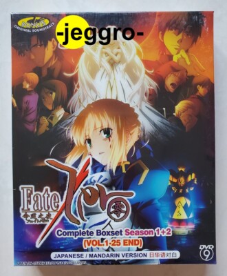 Anime DVD Fate/Zero Season 1+2 Vol. 1-25 End ENG SUB All Region FREE SHIPPING