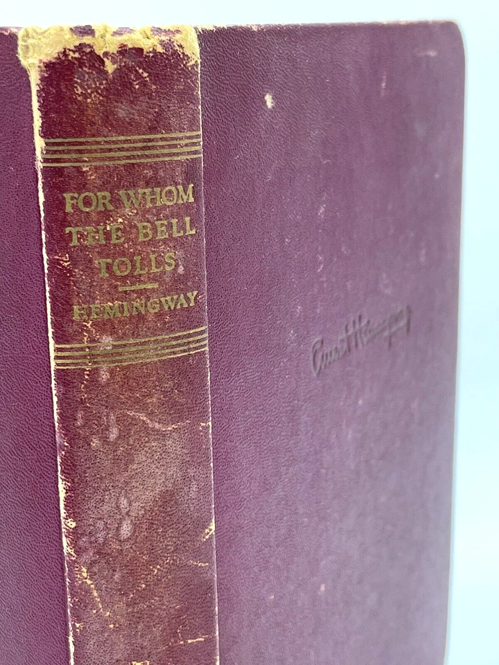1940 EARNEST HEMINGWAY For Whom The Bell Tolls Blakiston Hard Cover - Image 3 of 4