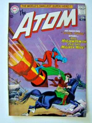 The Atom #6 Gil Kane Art DC Comics 1963 VG