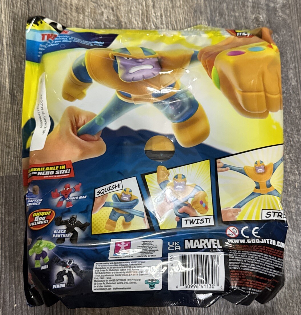 Marvel Supagoo Pack - Heroes of Goo Jit Zu Super Stretchy Large 8