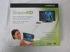 Warpia SWP120A-B Wireless Stream Media HD PC To TV Audio/Video