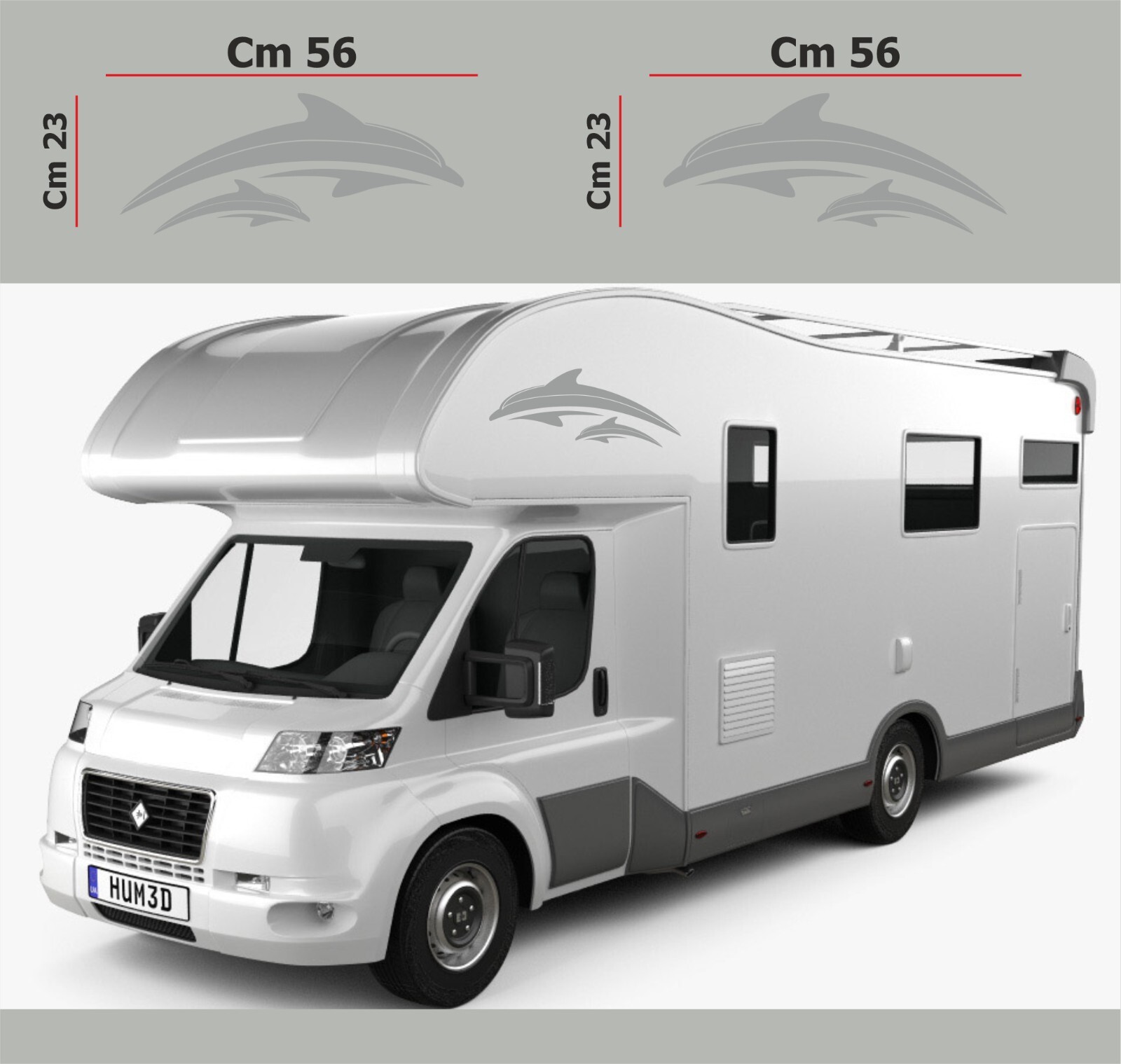 Adesivi per camper e caravan DualColorStampe foto 5