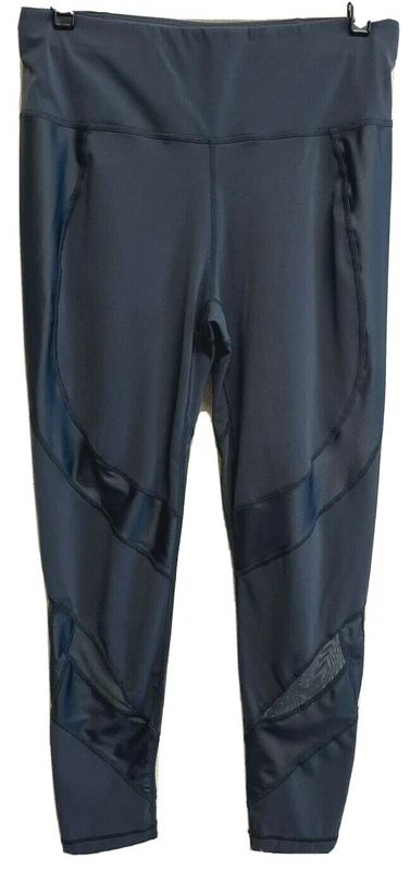 sweaty-betty power 7/8 wetlook mesh leggings