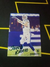 2020 Panini Chronicles Jacob Eason #208 Luminance Update Rookies Green Rookie