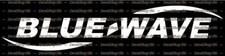 Blue Wave Boats - Outdoor Sports - Vinyl Die-Cut Peel N' Stick Decals/Stickers