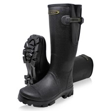 Stivali Da Caccia Uomo HUNTHOR In Gomma - Isolamento 800g Thinsulate, Neoprene 6mm, Impermeabili - Next Camo, Taglie 38-46 - 3