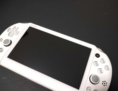 PS VITA （美品） PS Vita PCH-2000 ZA19 Light Pink White PSV Slim Console Good