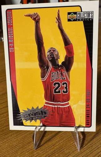 Michael Jordan #C30 1997 Collector's Choice Crash the Game card