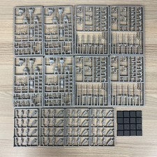 16 DARK ELF WARRIORS WARHAMMER THE OLD WORLD FANTASY ELVES UNIT WFB CROSSBOWS