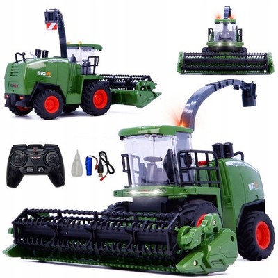 RC Traktor Ferngesteuerter Mähdrescher, Mähdrescher Spielzeug mit Licht