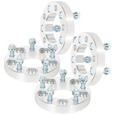 4pcs 1/2"x20 Wheel Spacers 25mm For Jeep Grand Cherokee Wrangler 1993-1998 5x4.5