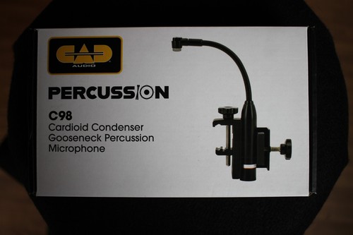 CAD C98 Cardioid Condenser Goose Neck Tom Mics (small diaphragm microphones)