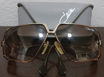 VINTAGE 1980 s CAZAL 951 [COL 33/2] Sunglasses [Made in West Germany]w/Soft Case