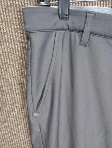 ADIDAS Golf Pants Mens 30x32 Ultimate 365 Flat Front Gray Straight Leg Stretch - Picture 4 of 11