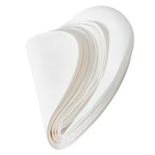  100pcs Food Oil Absorption Papers Round Oil Blotting Sheets Baking Paper Filter