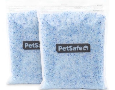 2~PetSafe ScoopFree Premium Crystal Cat Litter - Outperforms Clay Litter - Less