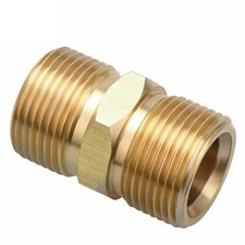 Male Adapter M22/15mm Male Adapter 1pcs Gold Inner Diameter15mm Pitchabout 1.5mm