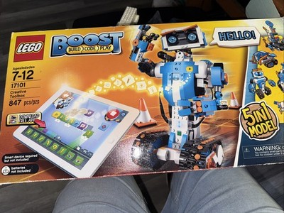 LEGO Boost Creative Toolbox 17101 Complete Set 847 Pieces Box 7-12