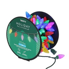 Holiday Living 100-count 66-ft Multicolor LED String Christmas Lights