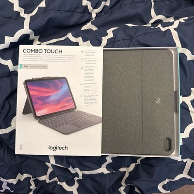 Logitech Combo Touch Keyboard Case for Apple iPad 10th Gen. / A16 - Oxford Gray