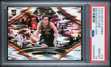 CAITLIN CLARK 2024 Panini Select WNBA Snapshots Rookie FLASH #12 PSA 10 GEM