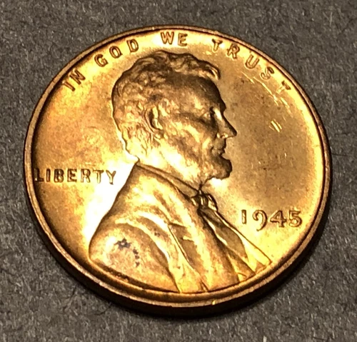 1945 P Lincoln Wheat Cent BU Uncirculated