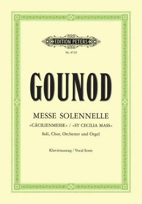 Messe solennelle (Cäcilienmesse), Klavierauszug | Charles Gounod | Taschenbuch