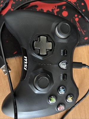 MSI Force GC30 V2 Gaming Controller, Schwarz Mit Kabel