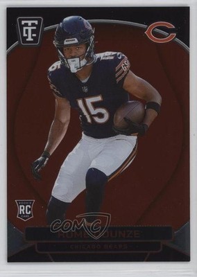 2024 Panini Totally Certified Rookies Mirror Red /249 Rome Odunze Rookie RC 13c5