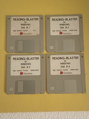 Reading Blaster. For Windows. 3.5  Disc.
