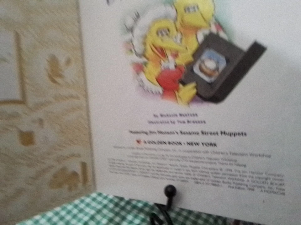 Sesame Street BIG BIRD'S BABY BOOK Little Golden Book New York 1998 VGC - image 3 of 4