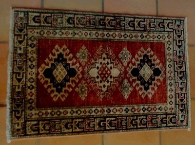 Hand knotted Turkish Tribal Kilim  Gertmenian Imported Signed 1926 