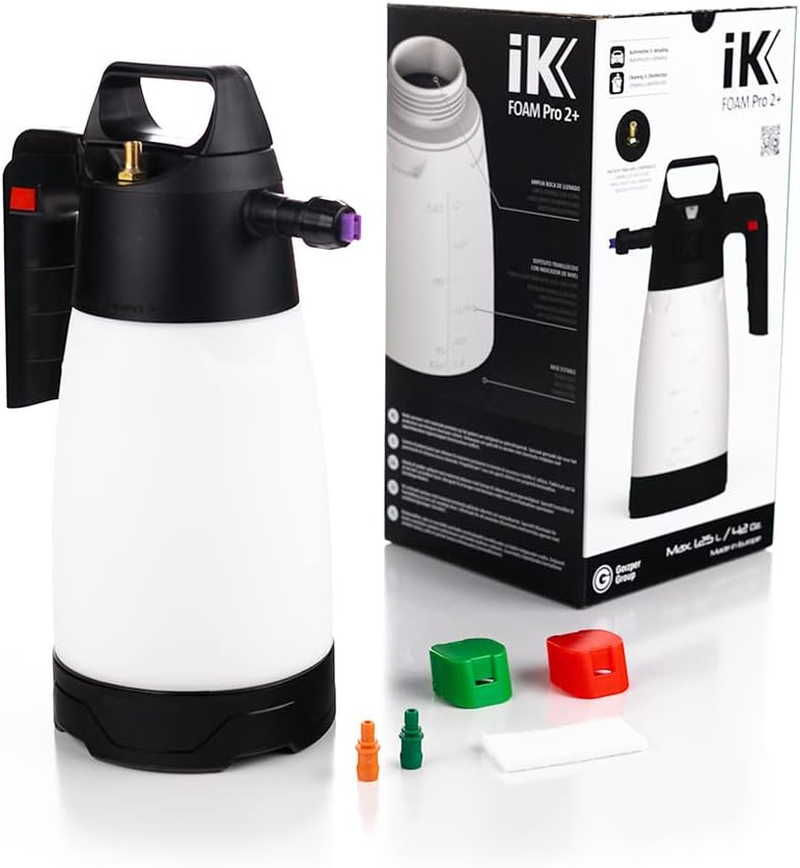 IK Professional Foam Sprayer with Compressed Air Connector - 1,5L - More Pressur