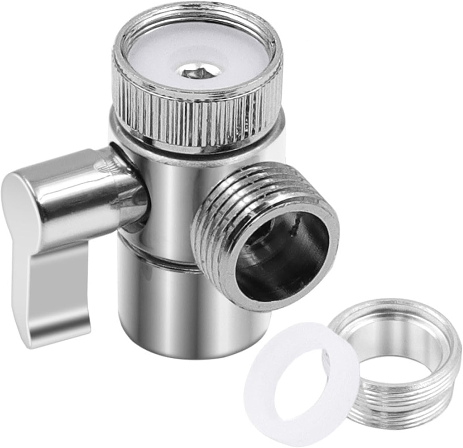 1 Pcs 3 Way Shower Diverter Valve M22 X M24 Tap Adapter for Dishwashers Washing