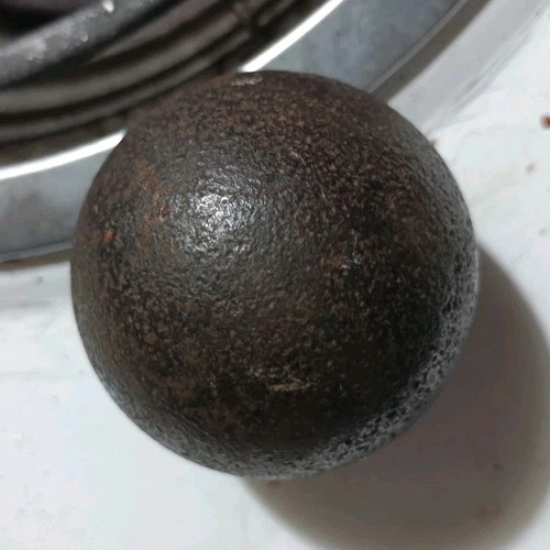 Civil War Era Original Iron Artillery Cannonball Militaria Antique