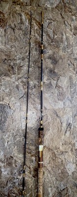 Vintage Garcia Conolon Fiber 7' fishing rod, #2507 Medium Light