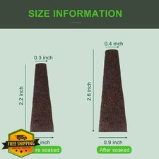 50 Hydroponic Grow Sponges Aerogarden Seed Starter Pods Replacement 0.40 per gallon
