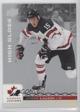 2017 Upper Deck Team Canada Juniors High Gloss 4/25 Jeremy Lauzon #15 k1r