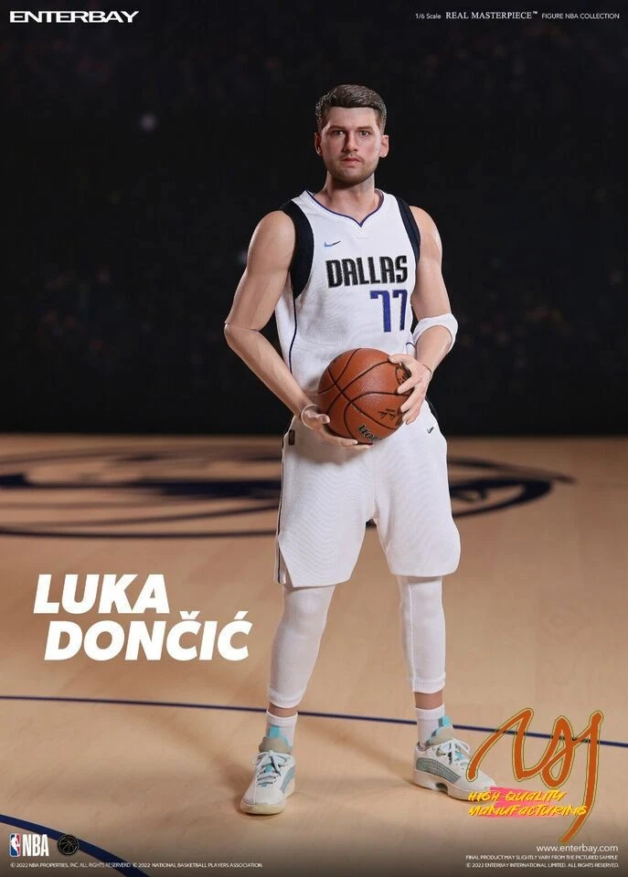 IN STOCK ENTERBAY 1/6 REAL MASTERPIECE : LUKA DONCIC  ACTION FIGURE Fast Ship - Image 3 of 4