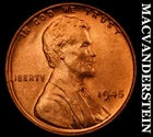 1945 Lincoln Wheat Cent - Red Choice Gem Brilliant Unc  No Reserve  #J9665